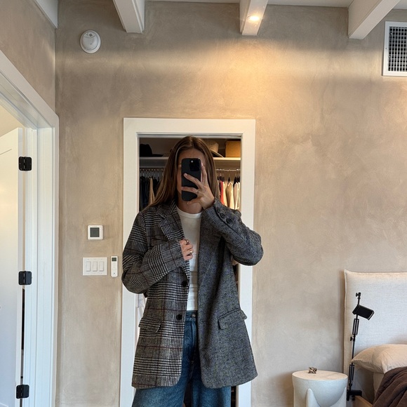 RD Style Jackets & Blazers - RD Style Oversized Two Tone Blazer